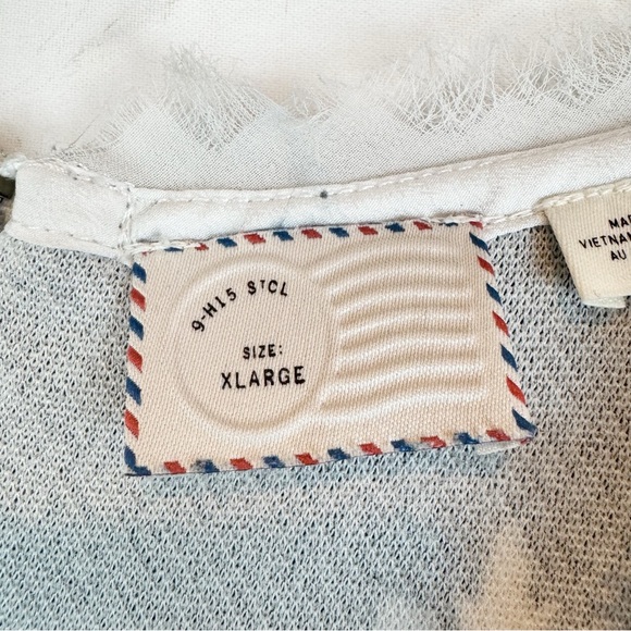 Anthropologie (Postage Stamp) | Graphic Dress Tank, XL - Picture 6 of 10